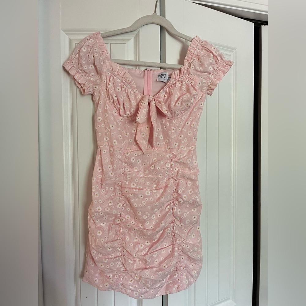 Princess Polly Pink Floral Mini Dress